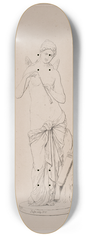 Ludvig August Smith - Psyke prver Amors pil 8.25 inch art skate deck