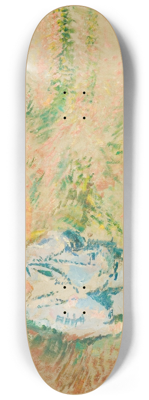 Ludvig Karsten - Hvitkledd mann i skagenlandskap 8.25 inch art skate deck