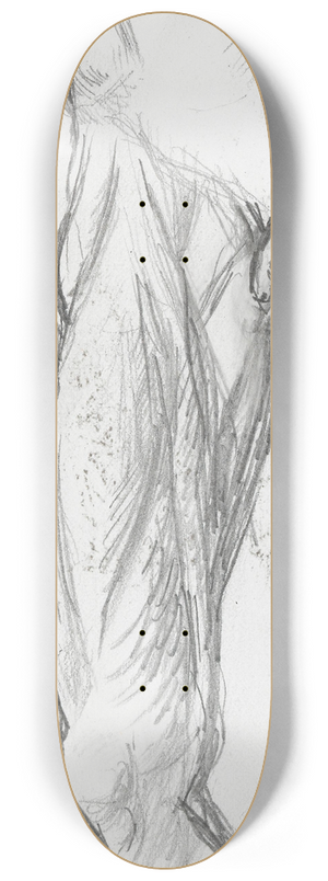 Ludvig Karsten - Mannsakt 8.25 inch art skate deck Ludvig Karsten - Mannsakt 8.25 inch art skate deck