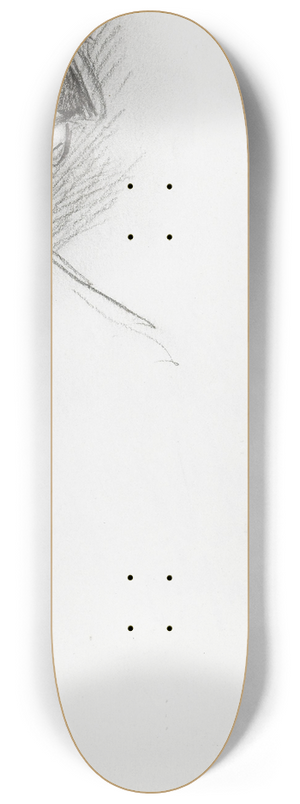 Ludvig Karsten - Mannshode 8.25 inch art skate deck Ludvig Karsten - Mannshode 8.25 inch art skate deck