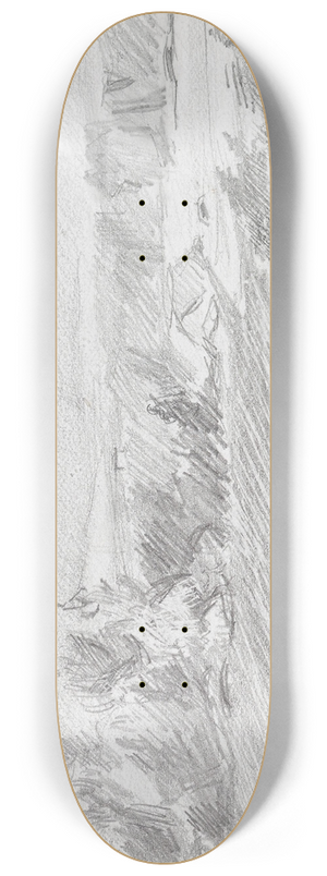 Ludvig Karsten - Mot Juvrestolen, Telemark 8.25 inch art skate deck