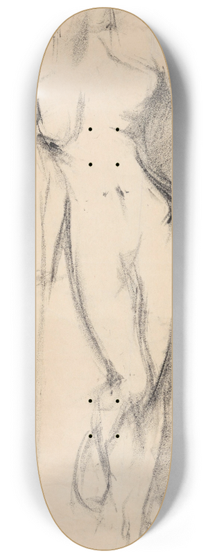 Ludvig Karsten - Stende kvinneakt 8.25 inch art skate deck Ludvig Karsten - Stende kvinneakt 8.25 inch art skate deck