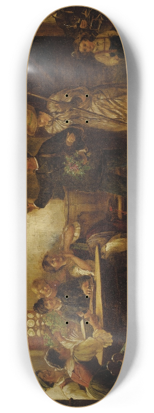 Ludwig Blume-Siebert - The Happy Homecoming 8.25 inch art skate deck