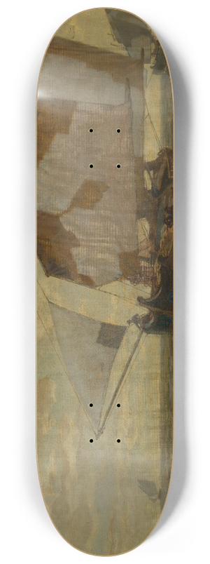 Ludwig Dill - Trabaccolo 8.25 inch art skate deck