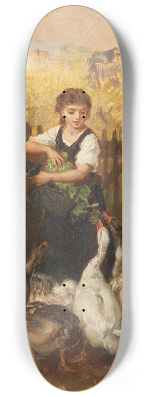 Ludwig Knaus - Cake at Teatime 8.25 inch art skate deck