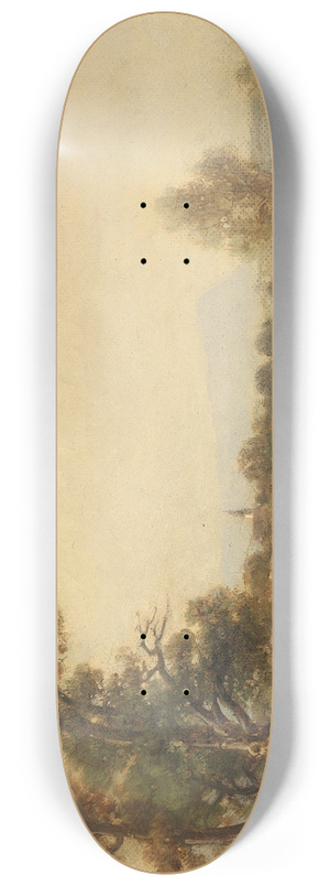 Ludwig Sckell - Kleine Flulandschaft 8.25 inch art skate deck