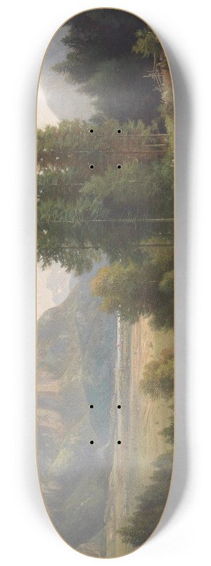 Ludwig Sckell - Partie am Kochelsee 8.25 inch art skate deck