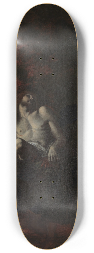 Annibale Carracci - The Burial of Christ 8.25 inch art skate deck