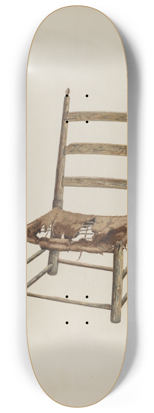 Annie B. Johnston - Handmade Chair 8.25 inch art skate deck