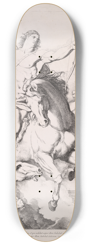 Luigi Sabatelli - Vidi, quod aperuisset agnus (The Four Horsemen of the Apocalypse) 8.25 inch art skate deck Luigi Sabatelli - Vidi, quod aperuisset agnus (The Four Horsemen of the Apocalypse) 8.25 inch art skate deck