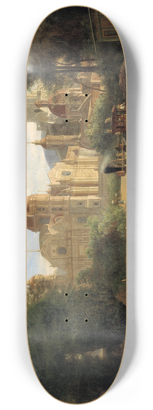 Luis Coto - The Collegiate Church of Guadalupe 8.25 inch art skate deck