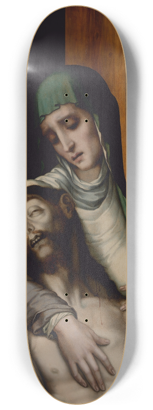 Luis De Morales - The Lamentation 8.25 inch art skate deck