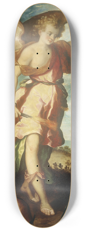 Luis Jurez - The Guardian Angel 8.25 inch art skate deck Luis Jurez - The Guardian Angel 8.25 inch art skate deck