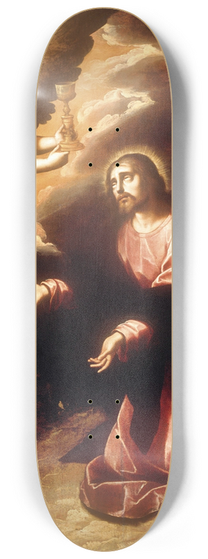 Luis Jurez - The Prayer in the Garden 8.25 inch art skate deck Luis Jurez - The Prayer in the Garden 8.25 inch art skate deck