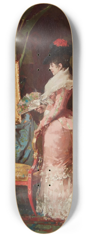 Luis lvarez Catal - An Astute Buyer 8.25 inch art skate deck