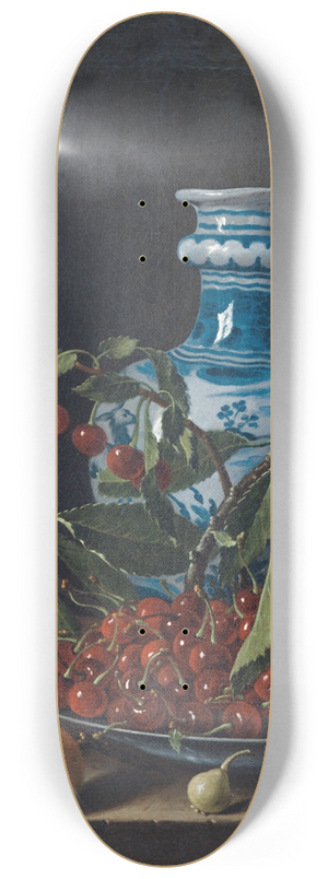 Luis Melndez - Still Life with Fruit and Jug 8.25 inch art skate deck