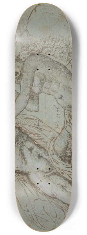 Lukas Kilian - Tarquinius berwltigt Lucretia 8.25 inch art skate deck