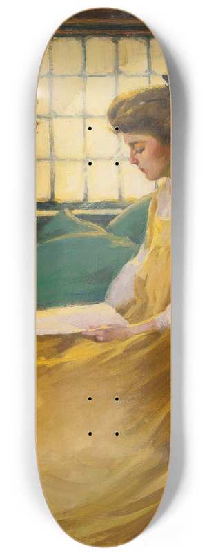 Mabel May Woodward - Afternoon respite 8.25 inch art skate deck