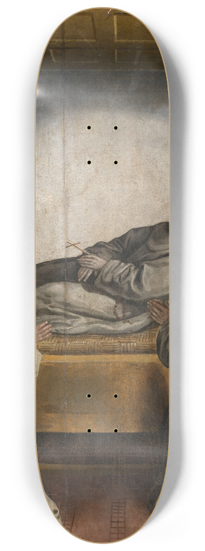Maerten De Vos - Death of Saint Didacus 8.25 inch art skate deck