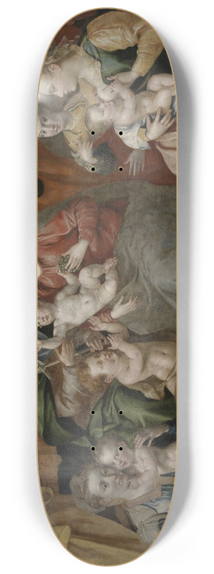 Maerten De Vos - The Family of Saint Anne 8.25 inch art skate deck