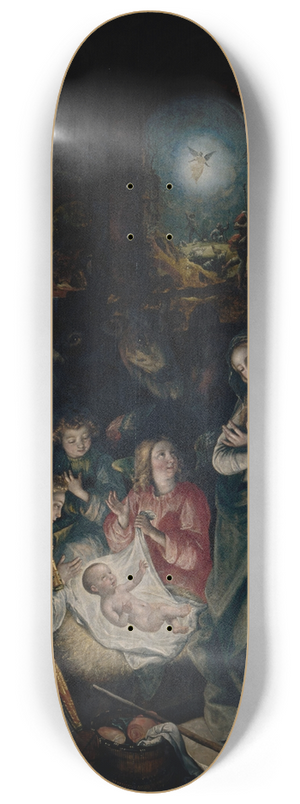 Maerten De Vos - The Nativity 8.25 inch art skate deck