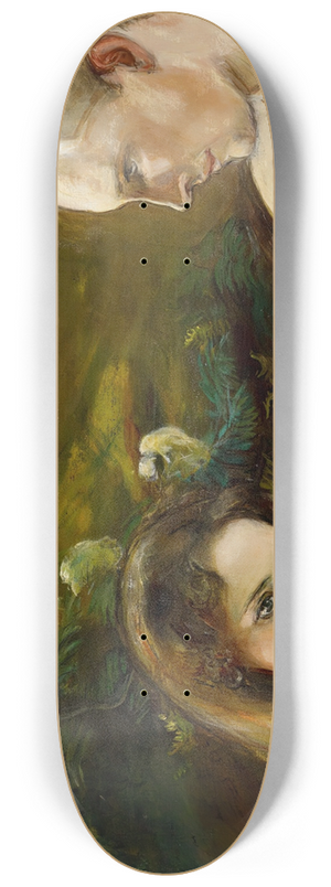 Magnus Enckell - Adam and Eve 8.25 inch art skate deck