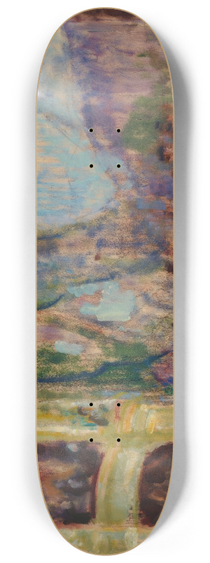 Magnus Enckell - Interior View of the Finnish Opera 8.25 inch art skate deck