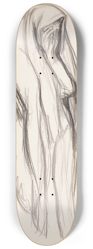 Magnus Enckell - Luonnos maalaukseen Itkev nainen, 1904 8.25 inch art skate deck Magnus Enckell - Luonnos maalaukseen Itkev nainen, 1904 8.25 inch art skate deck