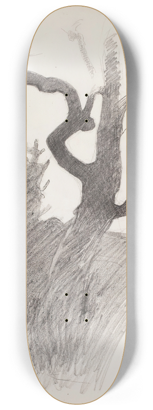 Magnus Enckell - Puunrunko 8.25 inch art skate deck Magnus Enckell - Puunrunko 8.25 inch art skate deck