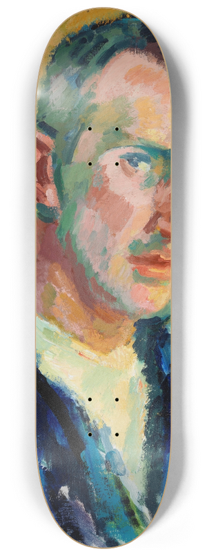 Magnus Enckell - Self-Portrait 8.25 inch art skate deck