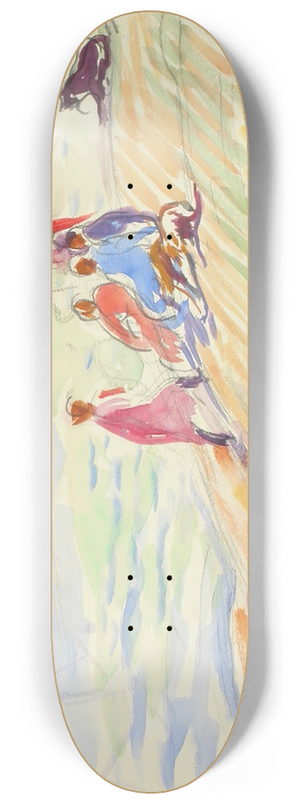 Magnus Enckell - Shore Landscape 8.25 inch art skate deck