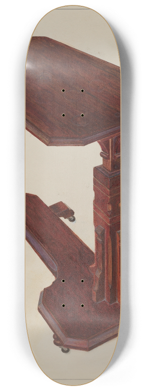 Magnus S. Fossum - Invalid Bedside Table 8.25 inch art skate deck