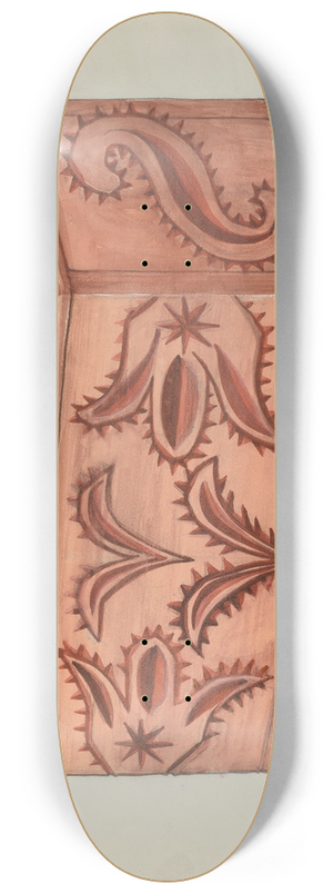 Majel G. Claflin - Box 8.25 inch art skate deck