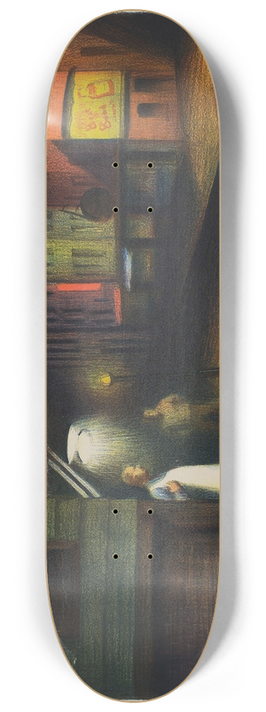 Ann Nooney - Closing time 8.25 inch art skate deck