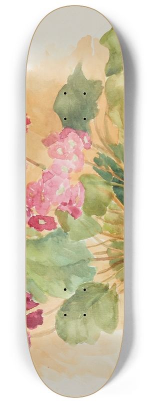 Anny Dollschein - Blumenstillleben 8.25 inch art skate deck