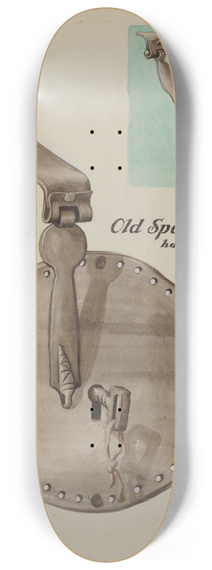 Majel G. Claflin - Spanish Lock 8.25 inch art skate deck