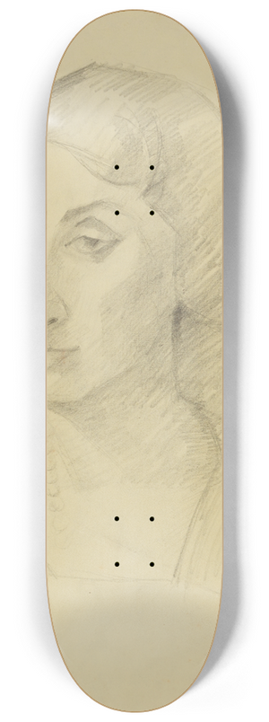 Anny Dollschein - Damenbildnis 8.25 inch art skate deck