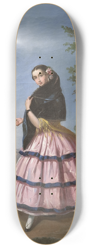 Manuel Cabral Aguado Bejarano - Seville Maja 8.25 inch art skate deck