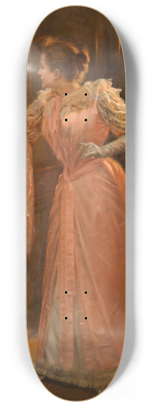 Manuel Cusi y Ferret - A pang of jealousy 8.25 inch art skate deck