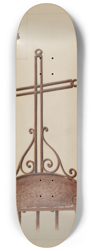 Manuel G. Runyan - Cross 8.25 inch art skate deck