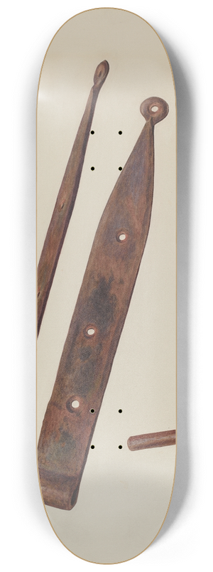 Manuel G. Runyan - Hinges and Bolt 8.25 inch art skate deck