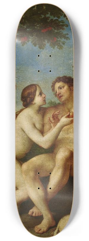 Marcantonio Franceschini - Adam and Eve 8.25 inch art skate deck Marcantonio Franceschini - Adam and Eve 8.25 inch art skate deck