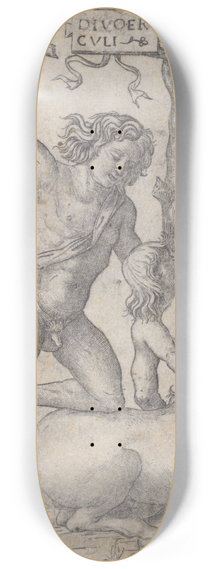 Marcantonio Raimondi - Hercules and Nessus 8.25 inch art skate deck