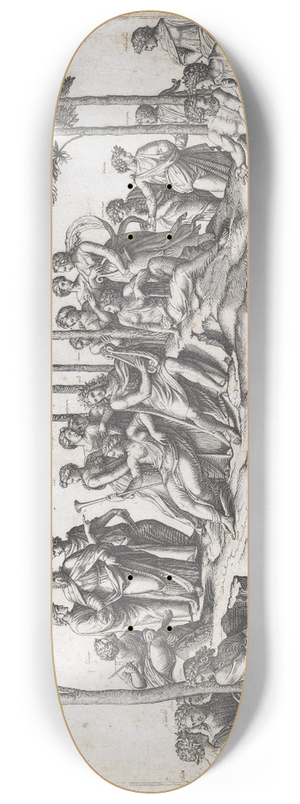 Marcantonio Raimondi - Parnassus 8.25 inch art skate deck