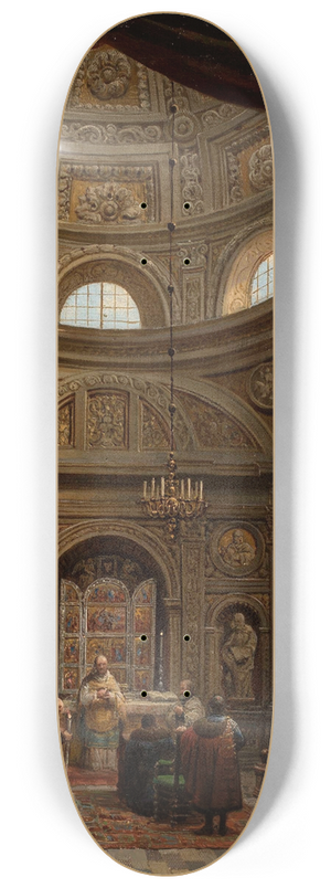 Marcin Zaleski - Sigismunds Chapel 8.25 inch art skate deck