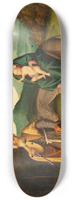 Marco Palmezzano - The Flight into Egypt 8.25 inch art skate deck