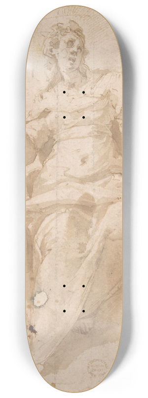 Marco Pino - Study for the Ascension of the Virgin 8.25 inch art skate deck