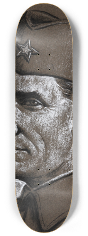 Marc Stone - Marshal Tito 8.25 inch art skate deck Marc Stone - Marshal Tito 8.25 inch art skate deck