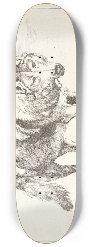 Marcus de Bye - Stende ulv, vendt trekvart mod hjre 8.25 inch art skate deck Marcus de Bye - Stende ulv, vendt trekvart mod hjre 8.25 inch art skate deck
