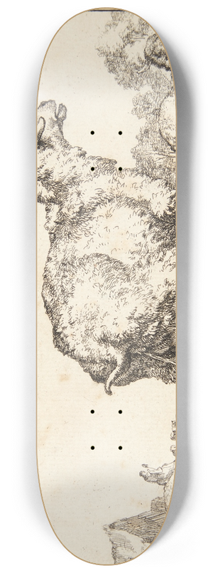 Marcus de Bye - Tissende gimmer 8.25 inch art skate deck